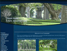 Tablet Screenshot of lynnpark.org
